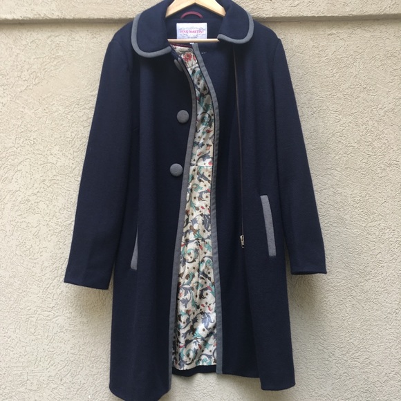 Pink Martini Jackets & Coats Pink Martini Womens Medium Peacoat